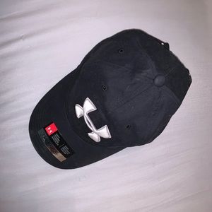 Black Under Armour baseball cap